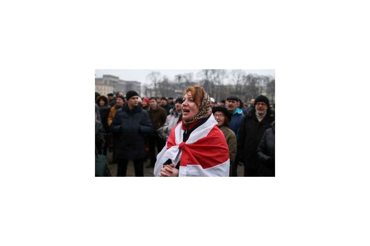 Марш протесту в Білорусії