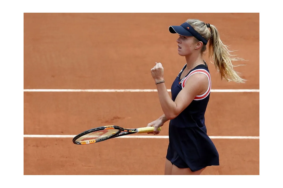 Українська тенісистка зіграла з однією з найвправніших спортсменок світу