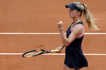 ​Українська тенісистка зіграла з однією з найвправніших спортсменок світу