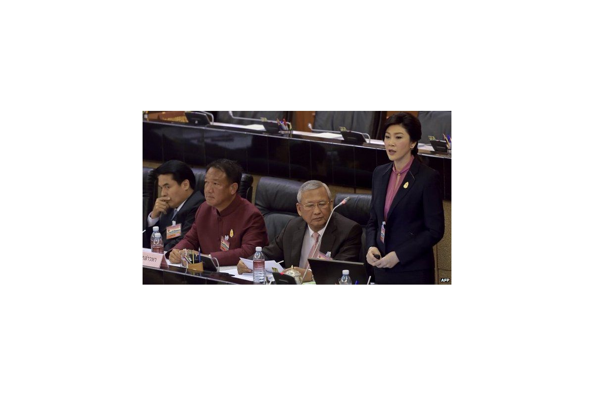 Новини України: Екс-прем’єр-міністр Таїланду Йінглак Шинаватра виступила на засіданні в Бангкоку, що Новини України: Екс-прем’єр-міністр Таїланду Йінглак Шинаватра виступила на засіданні в Бангкоку, що