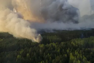 ​На Чорнобилі горять ліси