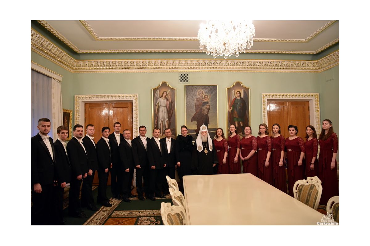 25-ліття Патріаршого хору Свято-Володимирського кафедрального собору 25-ліття Патріаршого хору Свято-Володимирського кафедрального собору