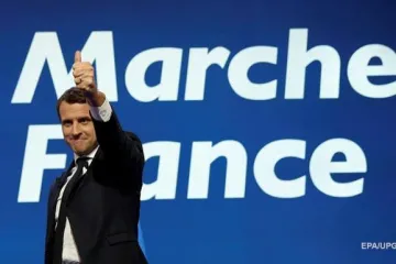 ​Перший тур на виборах Президента Франції виграв Емануель Макрон