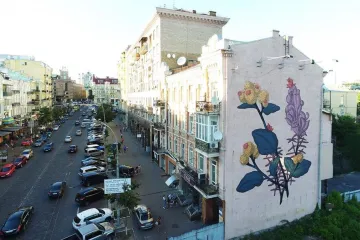 ​Київ прикрасив новий мурал