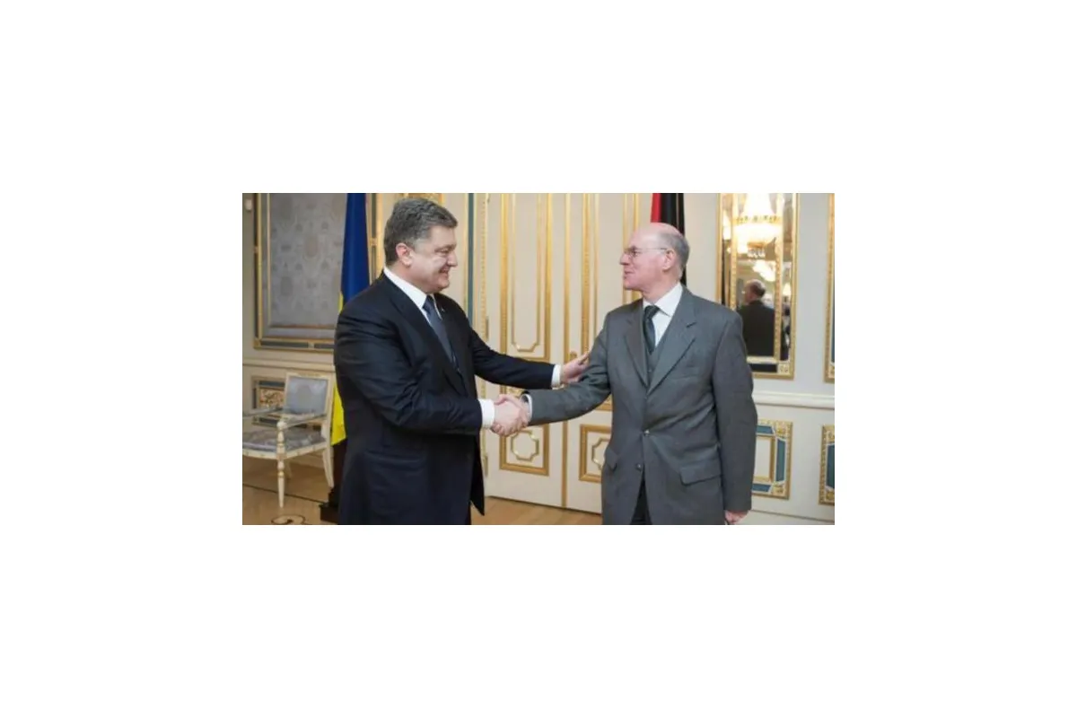 Президент України Петро Порошенко провів зустріч з головою Бундестагу Норбертом Ламмертом