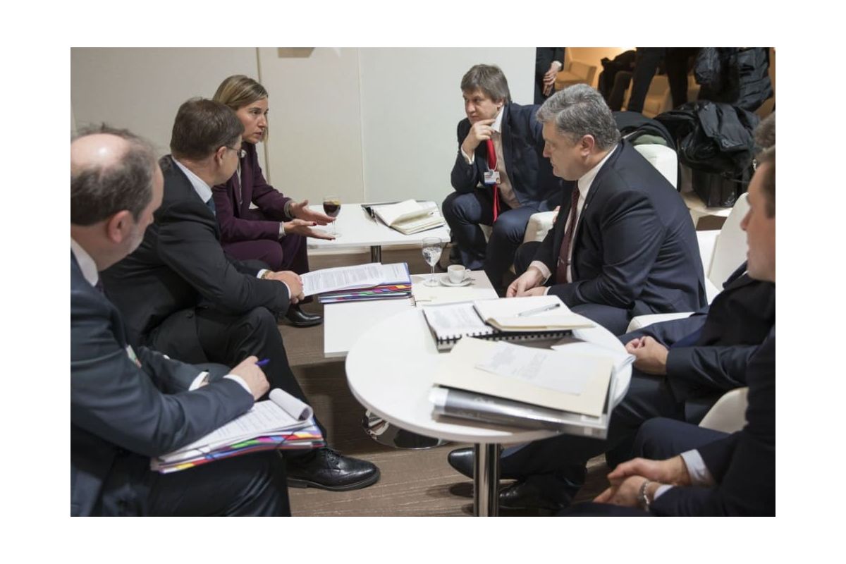 Президент України провів зустріч з Віце-Президентами Єврокомісії Президент України провів зустріч з Віце-Президентами Єврокомісії