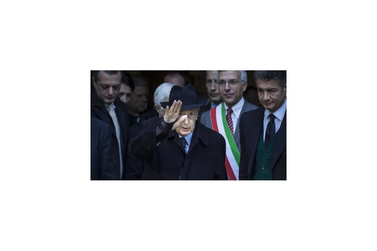 Новини України: Президент Італії Наполітано оголосив про вихід на пенсію