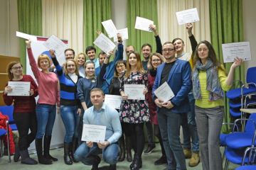 У Миколаєві спікери навчали секретам комунікації з громадою У Миколаєві спікери навчали секретам комунікації з громадою