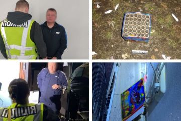 Поліція Києва: затримано чоловіка, який у новорічну ніч запускав салюти на Подолі Поліція Києва: затримано чоловіка, який у новорічну ніч запускав салюти на Подолі