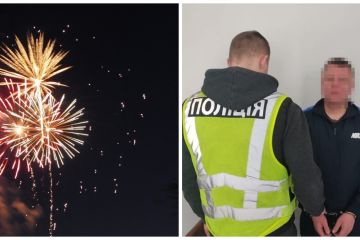 У Києві правоохоронці затримали 47-річного чоловіка, який у новорічну ніч запускав салюти на Подолі У Києві правоохоронці затримали 47-річного чоловіка, який у новорічну ніч запускав салюти на Подолі
