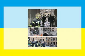 Російське вторгнення в Україну : Внаслідок авіаудару між 2 та 3 під’їздом п’ятиповерхового житлового будинку в м. Харків загинуло 8 осіб та 6 осіб постраждало, 38 осіб врятовано. Роботи тривають Російське вторгнення в Україну : Внаслідок авіаудару між 2 та 3 під’їздом п’ятиповерхового житлового будинку в м. Харків загинуло 8 осіб та 6 осіб постраждало, 38 осіб врятовано. Роботи тривають