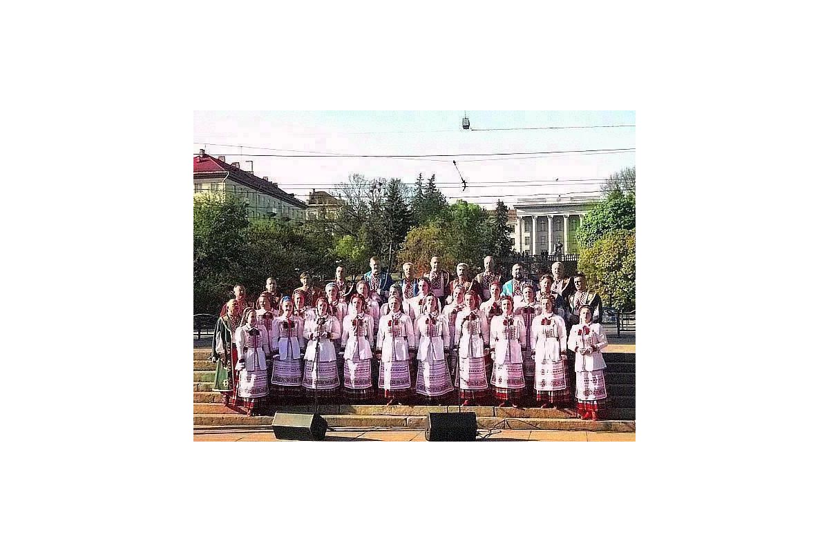 ВОЛИНСЬКИЙ НАРОДНИЙ ХОР ВИКОНАВ ГІМН ЄВРОПИ ВОЛИНСЬКИЙ НАРОДНИЙ ХОР ВИКОНАВ ГІМН ЄВРОПИ