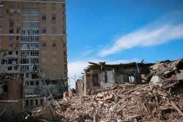 ​Російське вторгнення в Україну : Жителів Харкова закликали не виходити з укриттів навіть коли немає тривоги