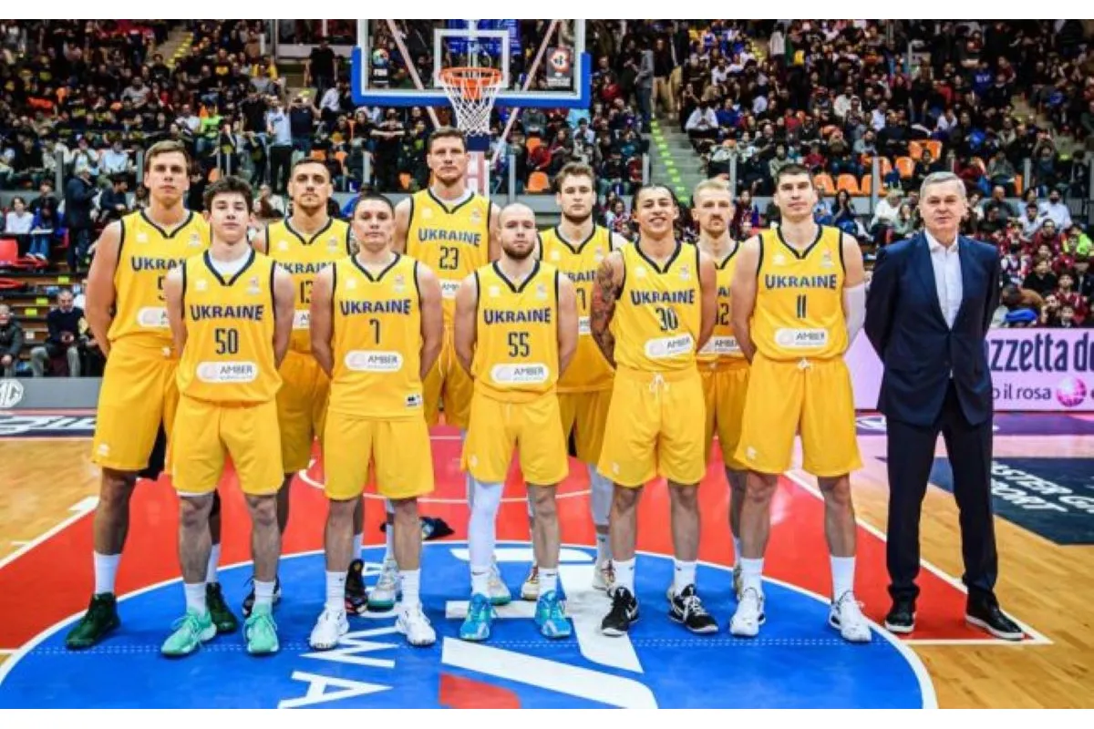 Баскетбольная сборная Украины получила соперников в пре-квалификации к Олимпиаде-2024