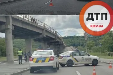 ​В Киеве неизвестный заблокировал и угрожает взорвать мост Метро. Полиция начала спецоперацию. Обновляется