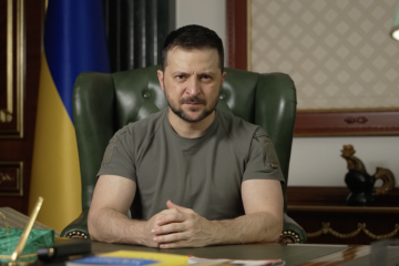 Кожен російський удар по наших цивільних об’єктах наближає міжнародний консенсус щодо відповідальності Росії – звернення Президента Володимира Зеленського Кожен російський удар по наших цивільних об’єктах наближає міжнародний консенсус щодо відповідальності Росії – звернення Президента Володимира Зеленського