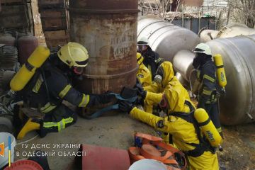 Витік хлору в Одесі Витік хлору в Одесі