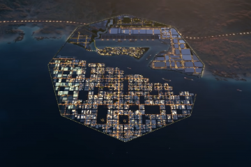 Плавуче місто посеред Червоного моря Плавуче місто посеред Червоного моря