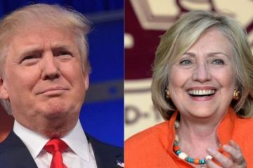 Трамп и Клинтон победили на праймериз в Вашингтоне 	  	 	    			 	  	Трамп и Клинтон победили на праймериз в Вашингтоне