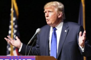 Трамп заговорил о снятии санкций с России 	  	 	    			 	  	Трамп заговорил о снятии санкций с России