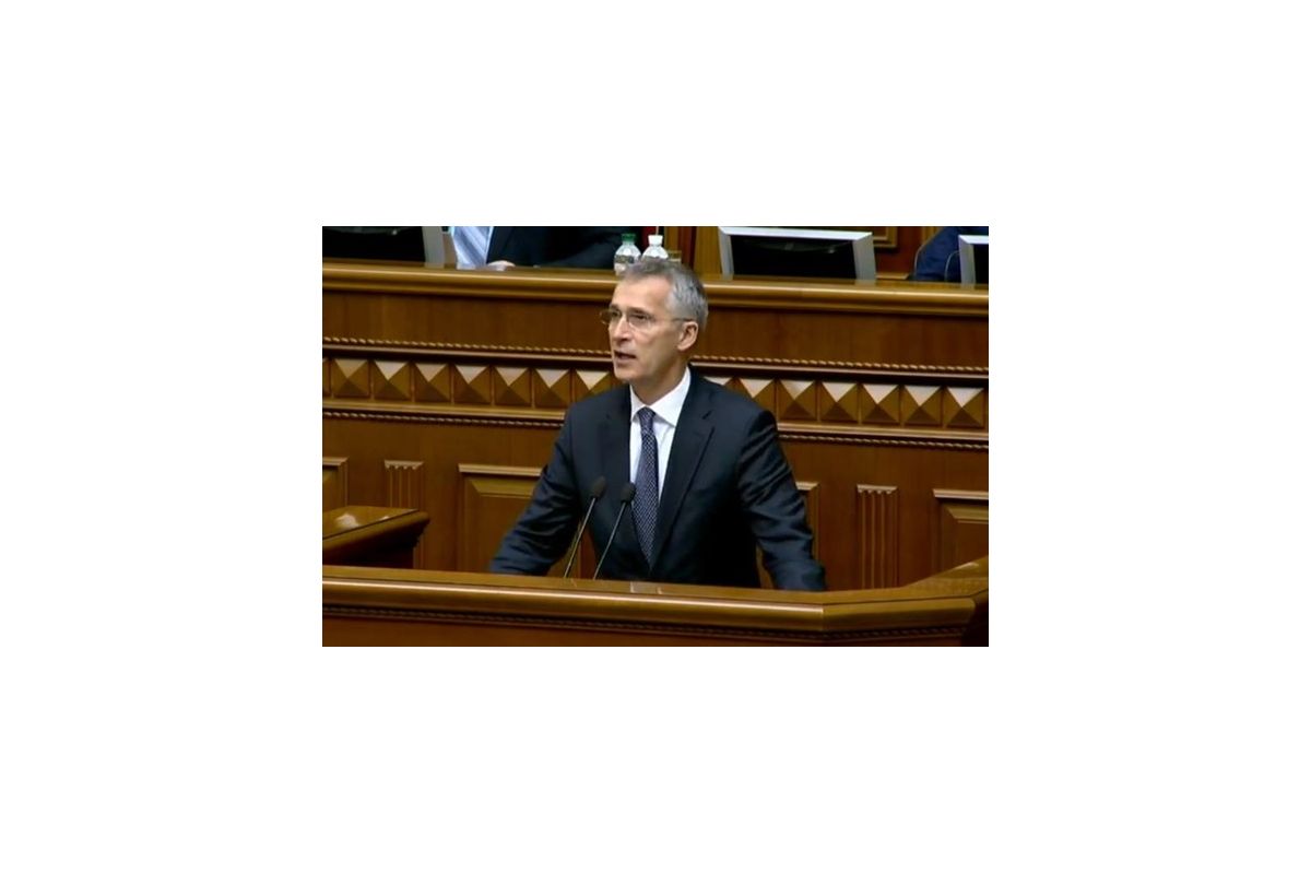 Столтенберг в Раде заявил, что двери НАТО открыты для Украины и процитировал Шевченко Столтенберг в Раде заявил, что двери НАТО открыты для Украины и процитировал Шевченко