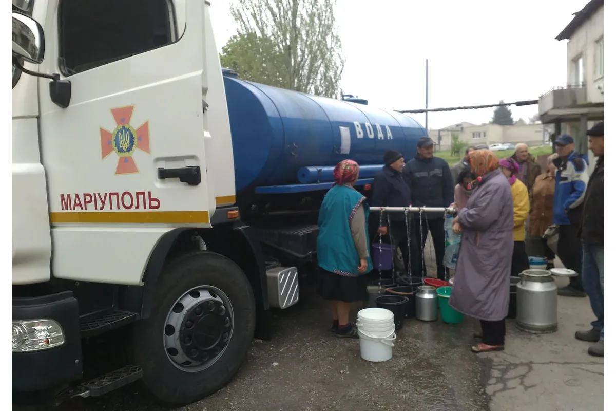 Донецька область: рятувальники здійснили підвоз питної води населенню