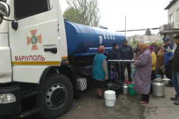​Донецька область: рятувальники здійснили підвоз питної води населенню