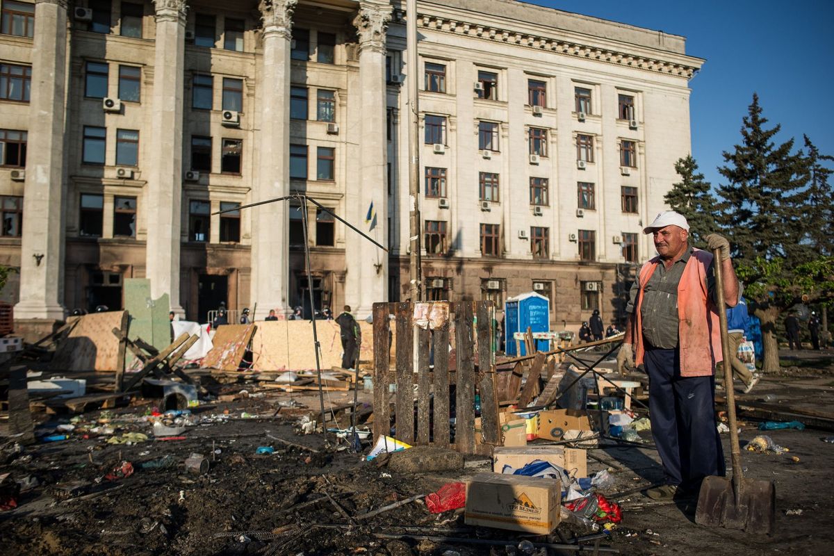 Річниця подій 2014 року в Одесі пройшла спокійно Річниця подій 2014 року в Одесі пройшла спокійно