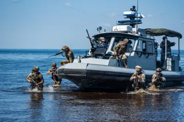 ​Підрозділи ВМСУ на Київському морі навчилися відбивати ворожі диверсійні групи