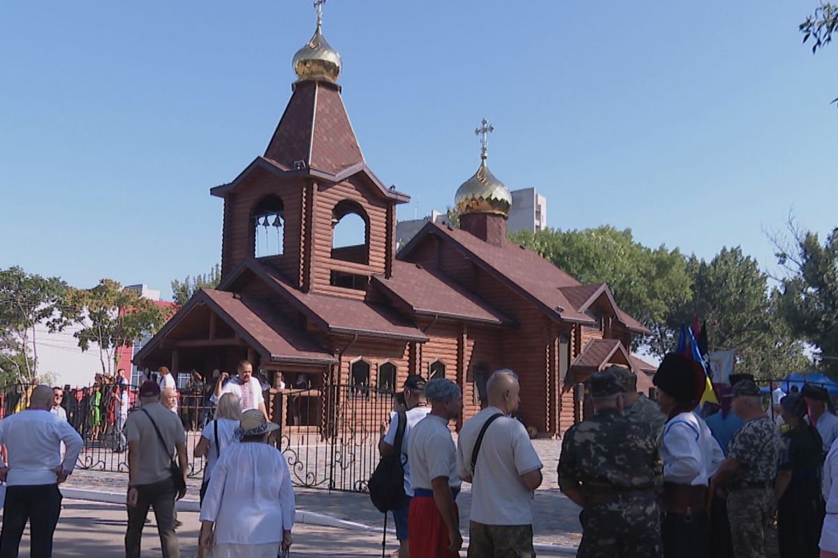 Відкриття храму у місті Нікополь Відкриття храму у місті Нікополь