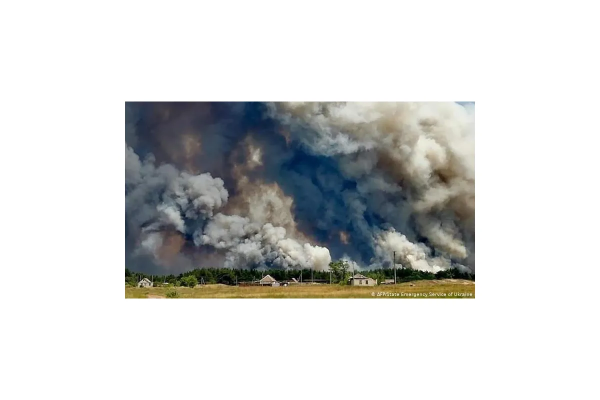 Шмигаль: пожежі на Луганщині можуть мати кримінальну площину