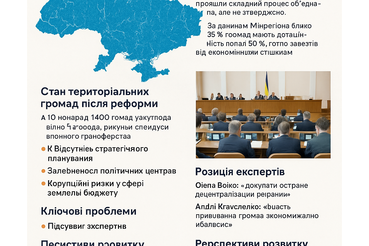 Вадим Чорний: Територіальні громади України між децентралізацією та реальністю Вадим Чорний: Територіальні громади України між децентралізацією та реальністю