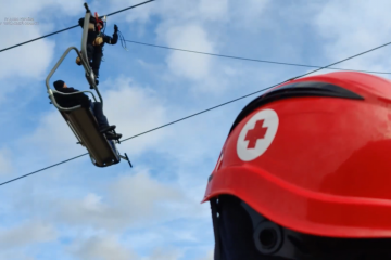 Рятувальники Черкащини провели навчання до настання зими  Рятувальники Черкащини провели навчання до настання зими
