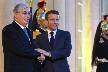 Токаєв передав Макрону послання від путіна про готовність до “врегулювання” війни в Україні? Токаєв передав Макрону послання від путіна про готовність до “врегулювання” війни в Україні?