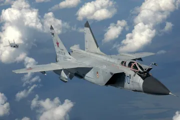 ​У Росії впав винищувач МіГ-31