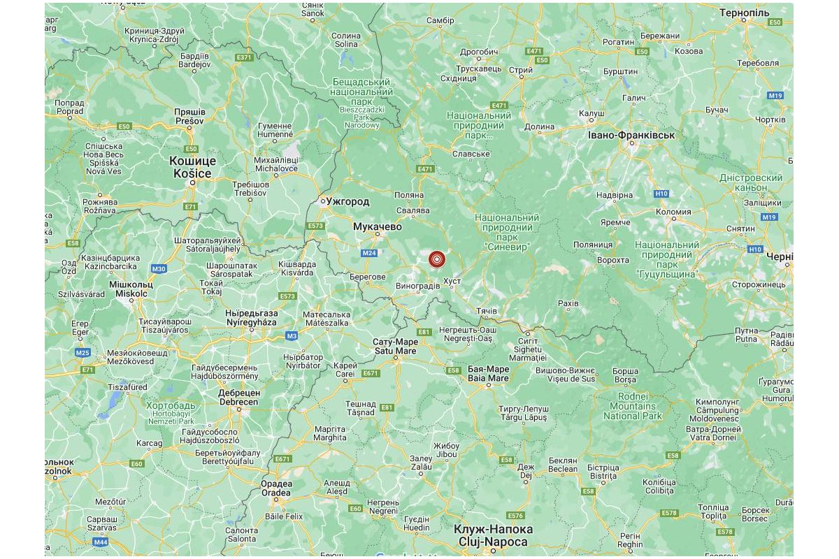 У Закарпатській області стався землетрус У Закарпатській області стався землетрус