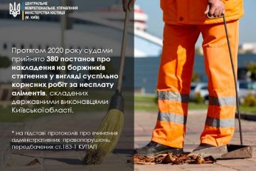 Державні виконавці Київської області склали 380 постанов про накладення на боржників стягнення у вигляді суспільно корисних робіт Державні виконавці Київської області склали 380 постанов про накладення на боржників стягнення у вигляді суспільно корисних робіт