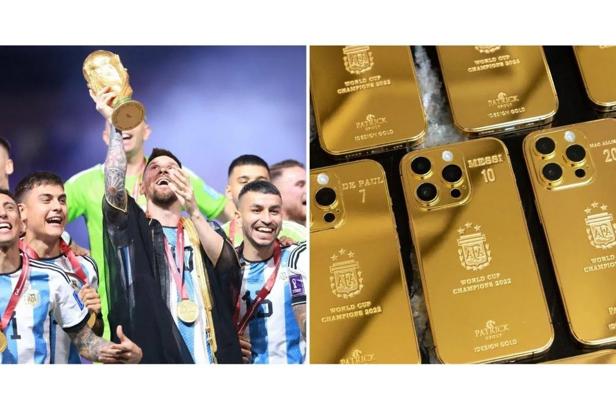 Золотий iPhone купив Мессі кожному гравцю збірної Аргентини