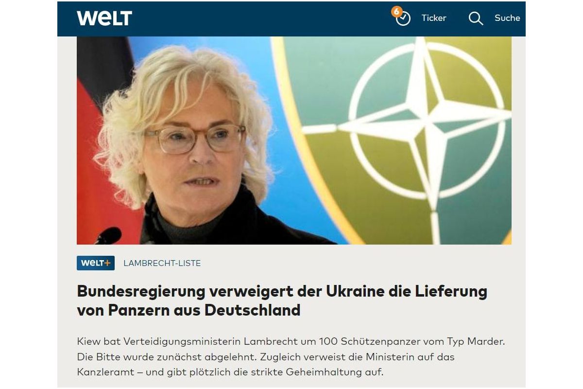 Німеччина відмовилась надати Україні 100 німецьких БМП «Marder» Німеччина відмовилась надати Україні 100 німецьких БМП «Marder»