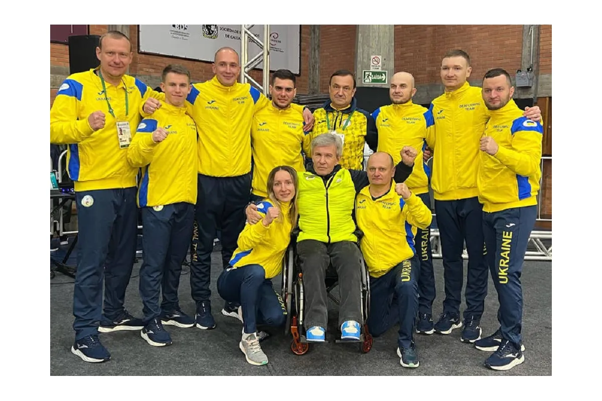 Сборная Украины выиграла девять медалей в первый день Дефлимпиады