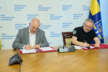 Генпрокурор Андрій Костін та Генпрокурор Болгарії Іван Гешев підписали Меморандум про співробітництво між відомствами Генпрокурор Андрій Костін та Генпрокурор Болгарії Іван Гешев підписали Меморандум про співробітництво між відомствами
