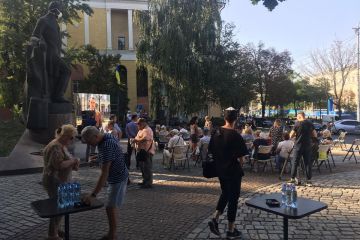 У Дніпрі відсвяткували день народження Олександра Поля У Дніпрі відсвяткували день народження Олександра Поля