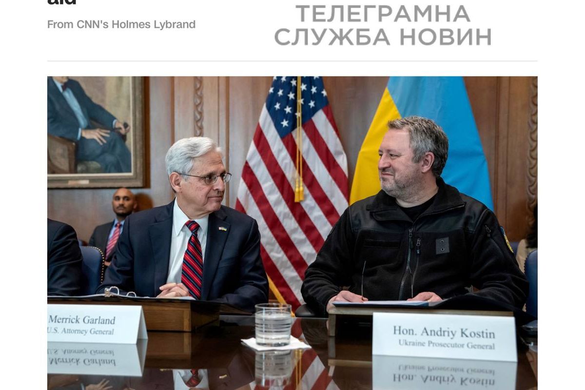Вперше в історії США віддають Україні гроші, конфісковані у російського бізнесмена за санкціями — CNN Вперше в історії США віддають Україні гроші, конфісковані у російського бізнесмена за санкціями — CNN