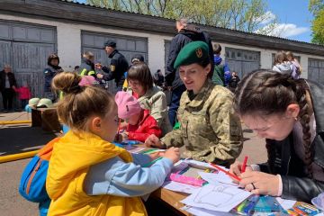 Російське вторгнення в Україну : Інформаційно-безпековий захід для дітей з Коростишева Російське вторгнення в Україну : Інформаційно-безпековий захід для дітей з Коростишева