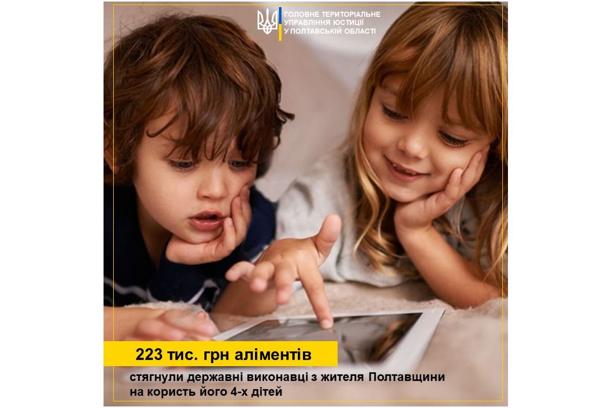 223 тис. грн стягнули державні виконавці із жителя Полтавщини 223 тис. грн стягнули державні виконавці із жителя Полтавщини