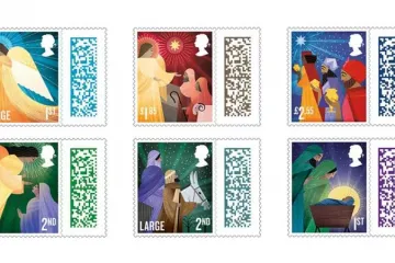 ​Королівська пошта Британії востаннє випустила різдвяний набір марок із Єлизаветою II — ВВС