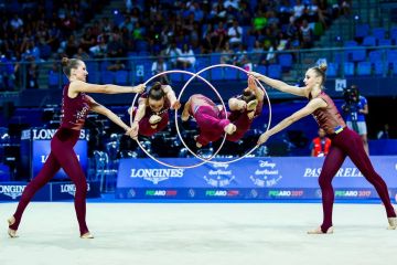 “Жіночність, сила та грація!” Під таким девізом пройшов Кубок України з художньої гімнастики в Дніпрі! “Жіночність, сила та грація!” Під таким девізом пройшов Кубок України з художньої гімнастики в Дніпрі!