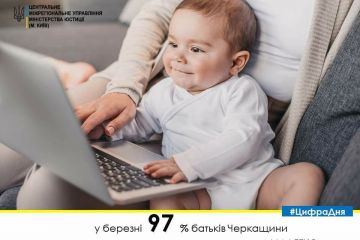 У березні майже 3200 батьків зареєстрували народження дитини через єМалятко у відділах ДРАЦС Києва, Київщини та Черкащини У березні майже 3200 батьків зареєстрували народження дитини через єМалятко у відділах ДРАЦС Києва, Київщини та Черкащини