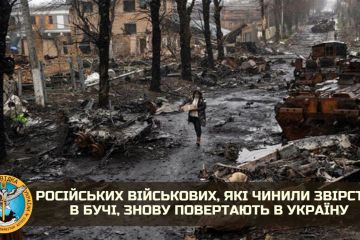 Російське вторгнення в Україну : Рашисти, які чинили масові вбивства та катування мирного населення в Бучі, знову повертають в Україну Російське вторгнення в Україну : Рашисти, які чинили масові вбивства та катування мирного населення в Бучі, знову повертають в Україну