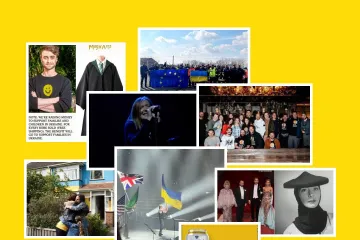 ​Російське вторгнення в Україну : Дружина співака Sting, активістка та продюсерка Труді Стайлер зустрілася з українськими біженцями в Лісабоні 